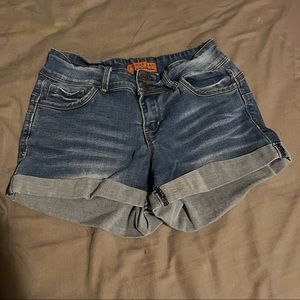 Wax Jean shorts